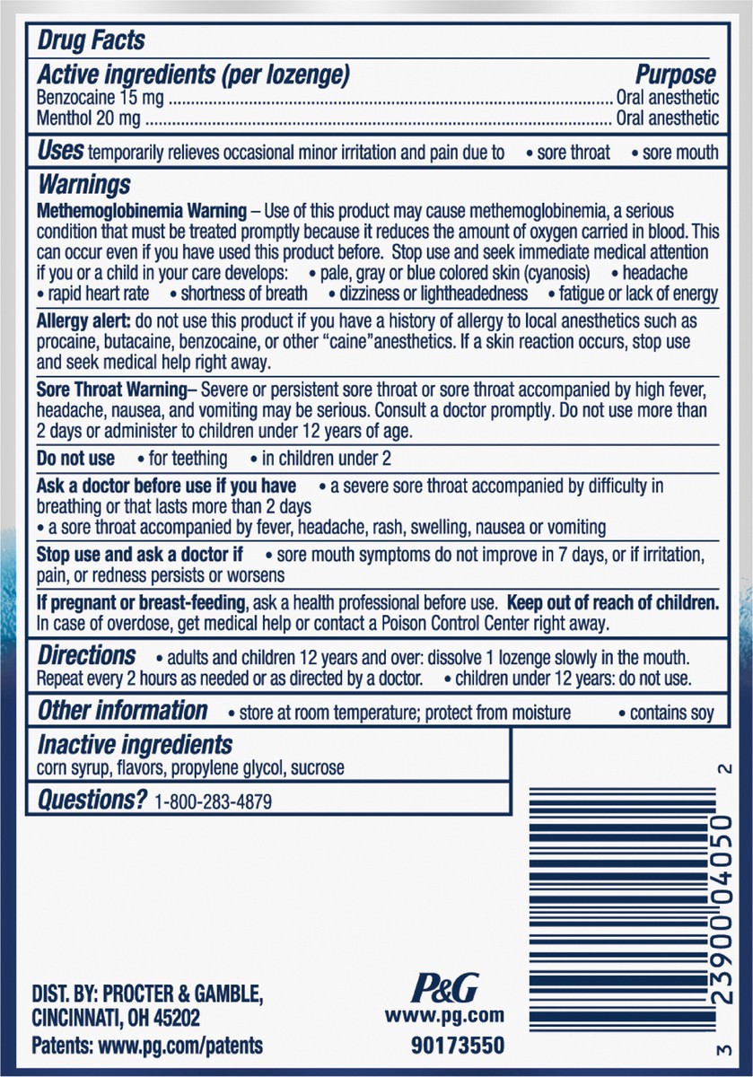 slide 3 of 3, Vicks VapoCOOL Sore Throat Lozenges - 16ct, 16 ct