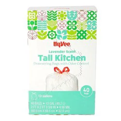 HV Lavender Trash Bags - 13 gal