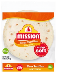 Mission Super Soft Tortillas 20 ea