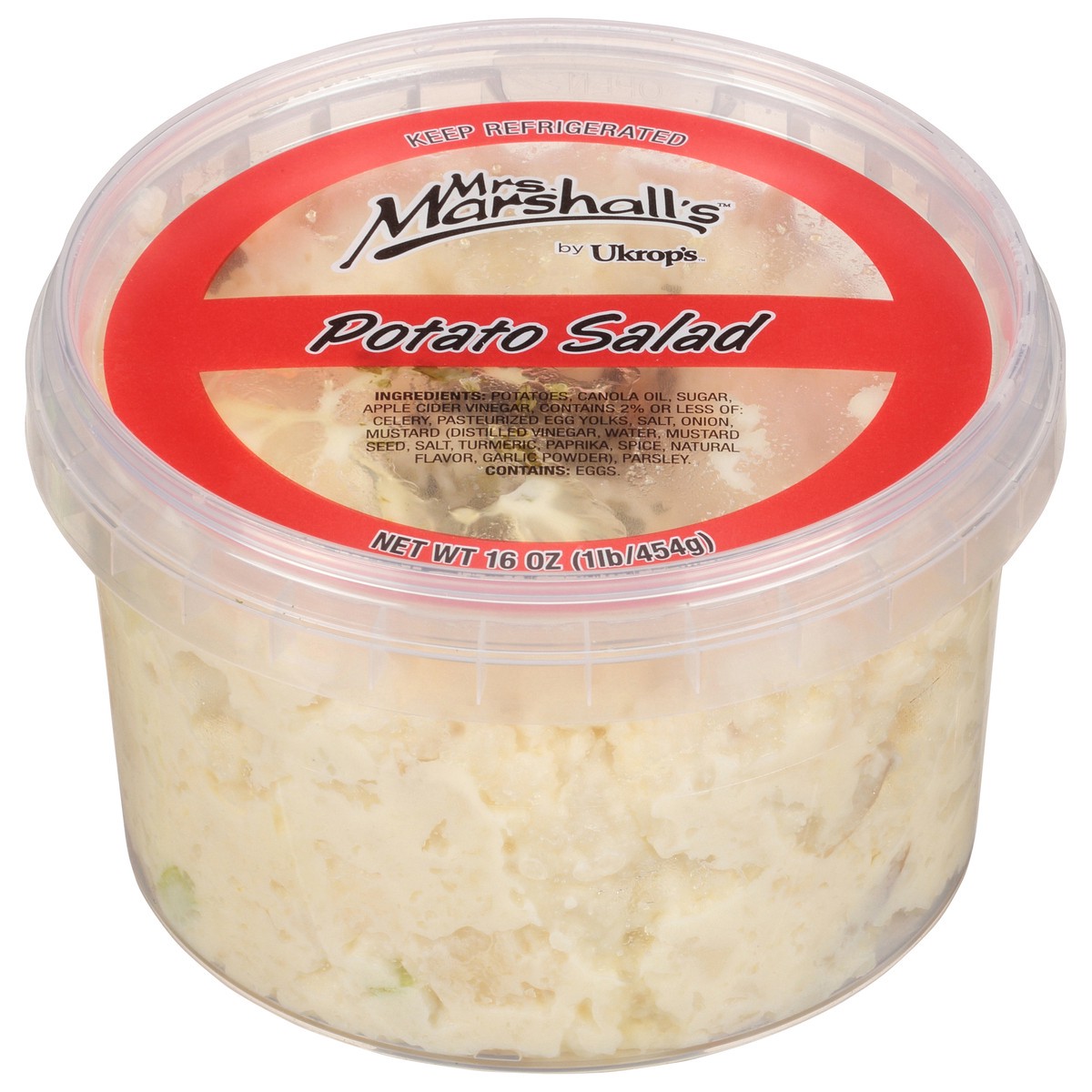 slide 1 of 9, Mrs. Marshall's Potato Salad 16 oz, 16 oz