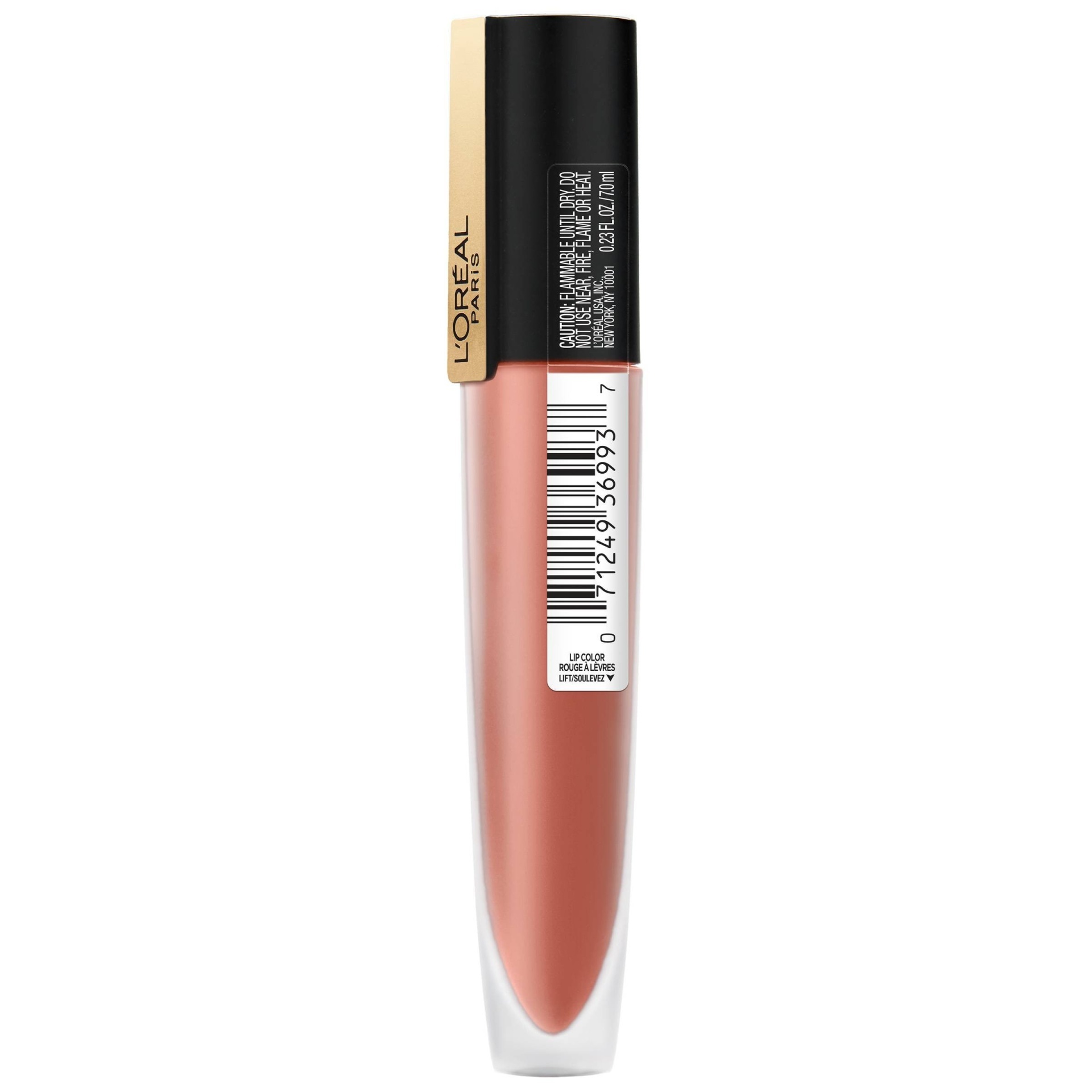 slide 1 of 1, L'Oréal Rouge Signature Lightweight Matte Liquid Lipstick - I Empower, 0.23 oz