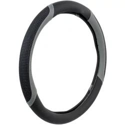 Custom Accessories Super Sport Grip Steering Wheel Cover - Black/Gray