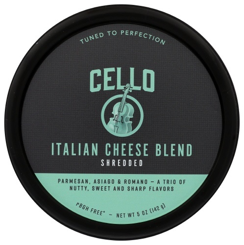 slide 1 of 1, Cello Italian Blend Shredded Cheese, 5 oz