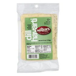 Miller's Sliced Dill Havarti Cheese