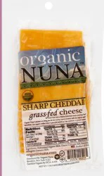 Organic Nuna Grass-Fed Sharp Cheddar Cheese - 5 oz