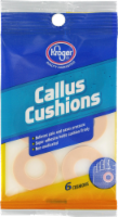 slide 1 of 1, Kroger Callus Cushions, 6 ct