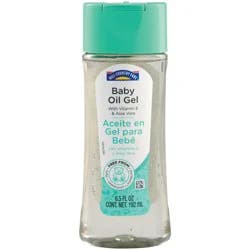 Hill Country Fare Baby Oil Gel - Vitamin E & Aloe Vera