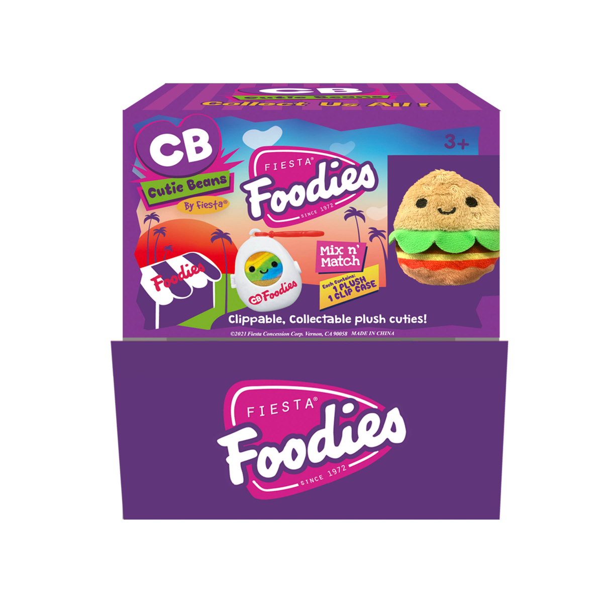 slide 1 of 5, Cutie Beans Clip on, 1 ct