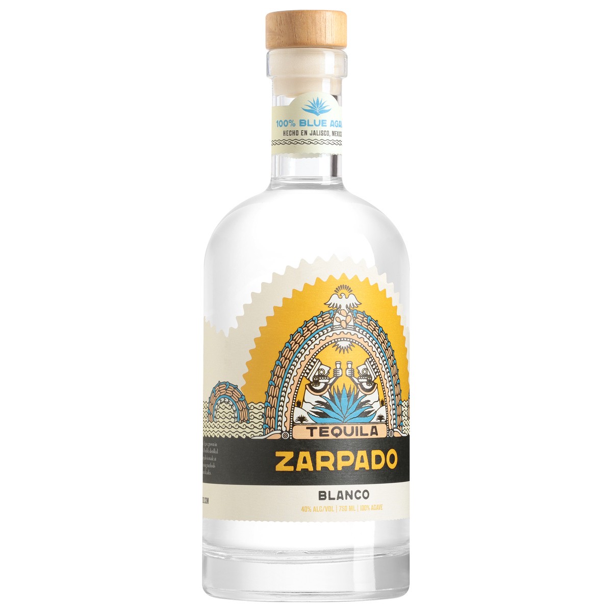 slide 6 of 9, Zarpado Tequila, Blanco, 750 ml