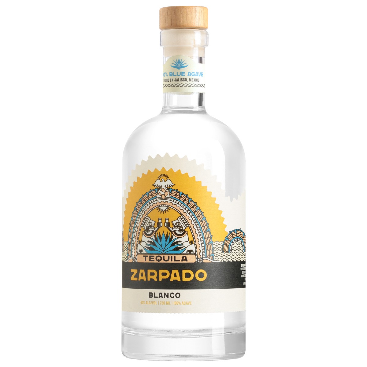 slide 8 of 9, Zarpado Tequila, Blanco, 750 ml