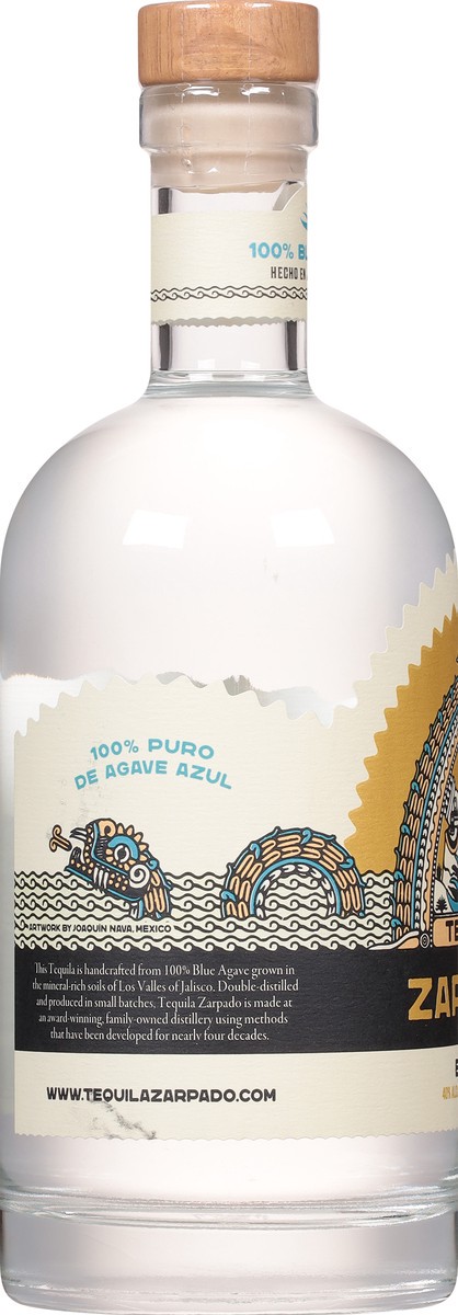 slide 2 of 9, Zarpado Tequila, Blanco, 750 ml