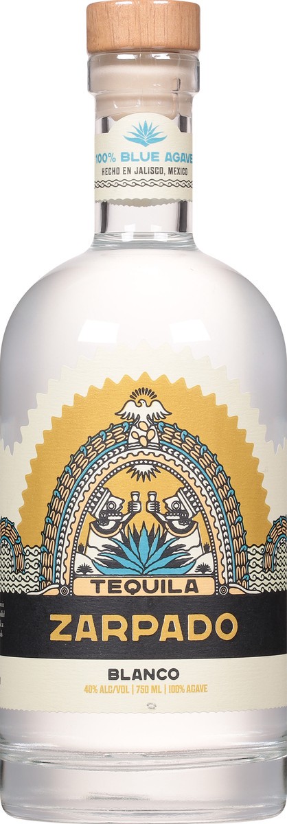 slide 7 of 9, Zarpado Tequila, Blanco, 750 ml