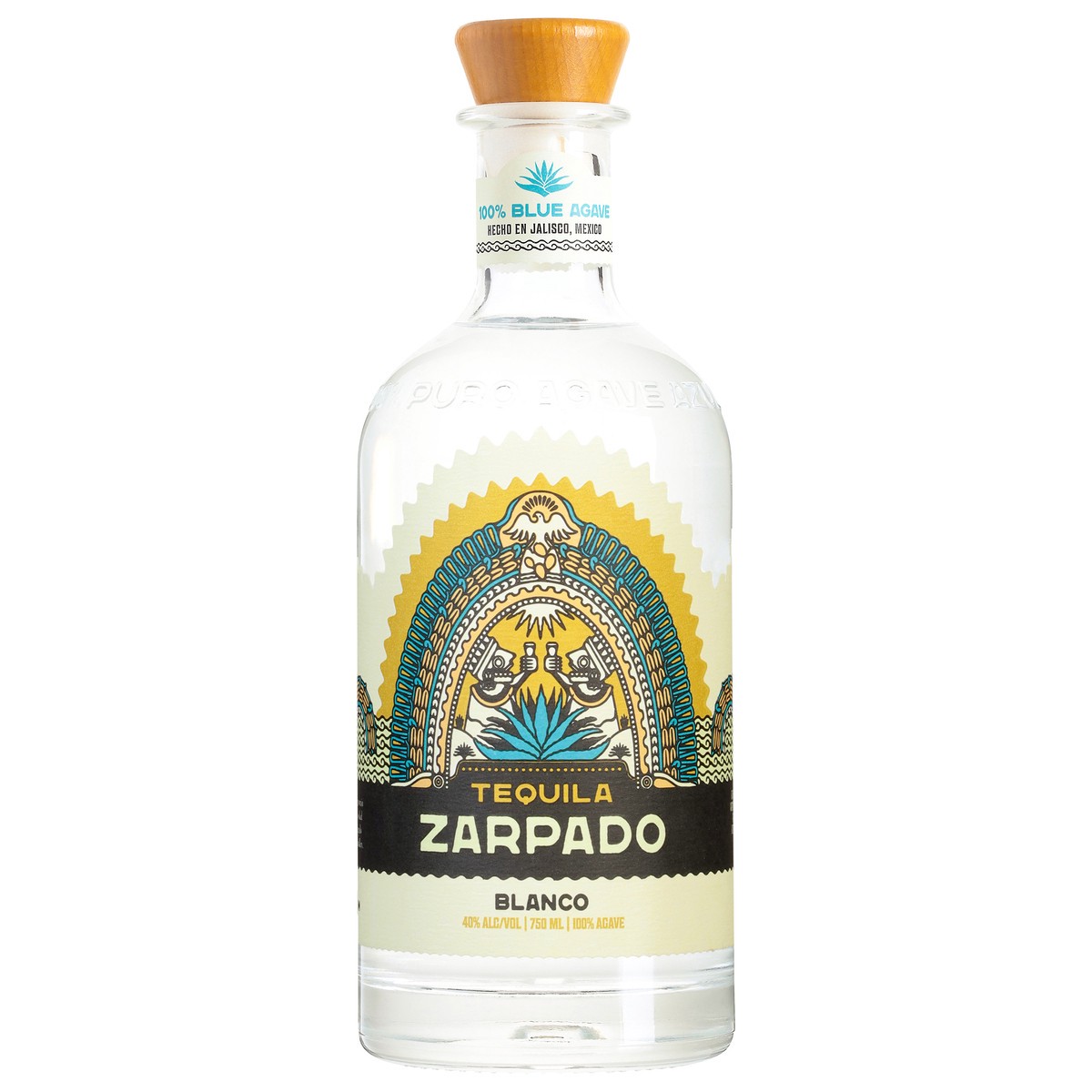 slide 1 of 9, Zarpado Tequila, Blanco, 750 ml
