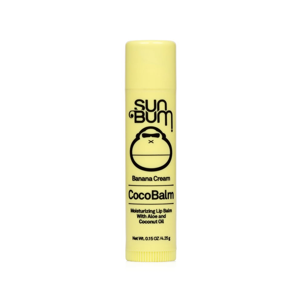 slide 1 of 1, Sun Bum Cocobalm Banana Cream Lip Balm, 3 ct