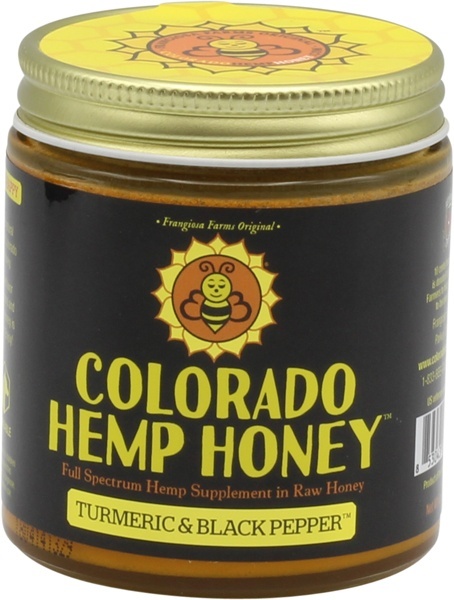 slide 1 of 1, Colorado Hemp Honey Turmeric, 6 oz