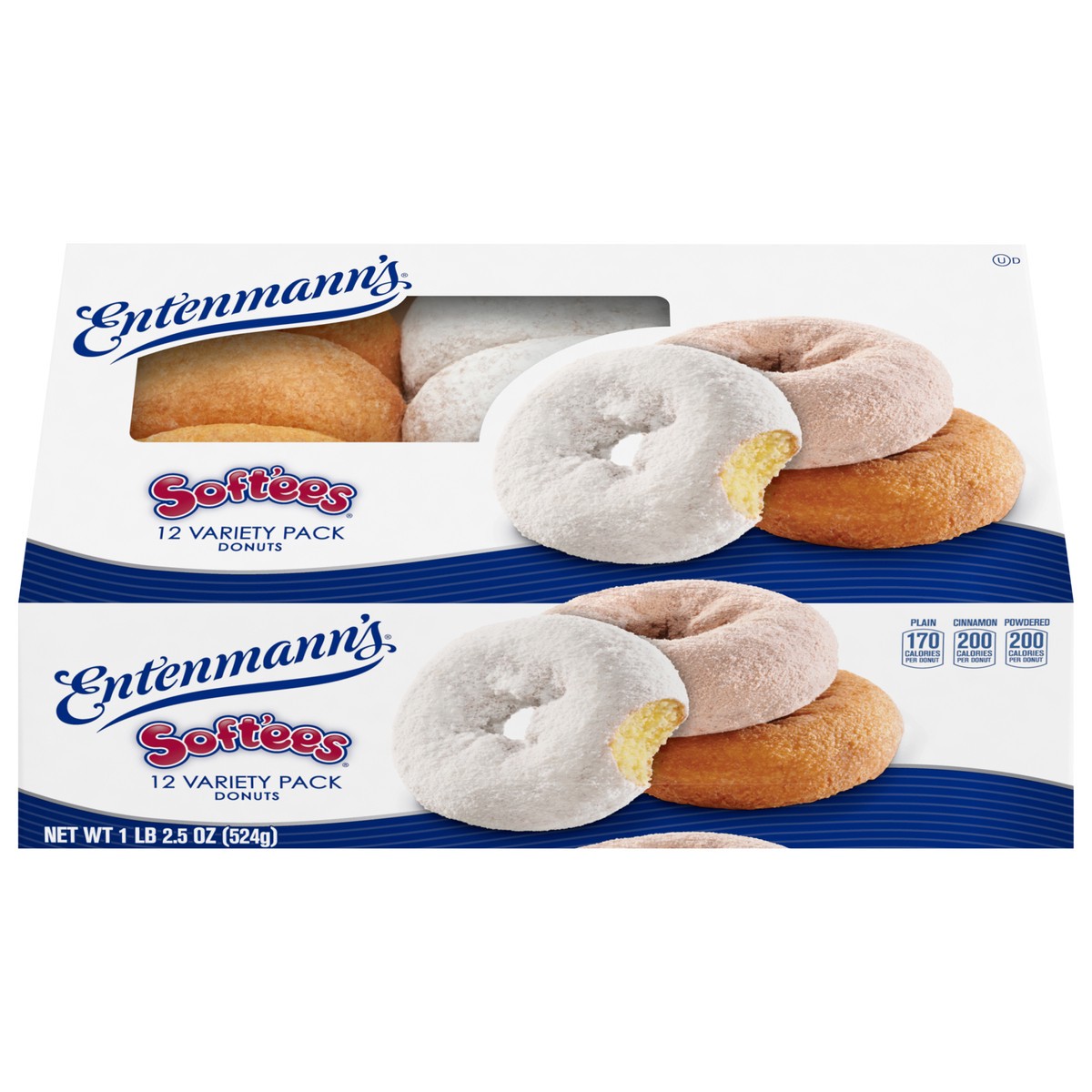 slide 1 of 1, Entenmann's Softee Variety Donuts, 12 ct