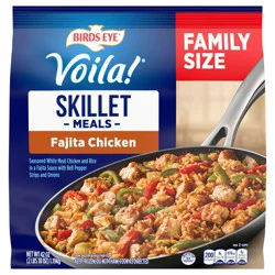 Birds Eye Voila! Family Size Fajita Chicken Frozen Meal, 41 oz. Bag