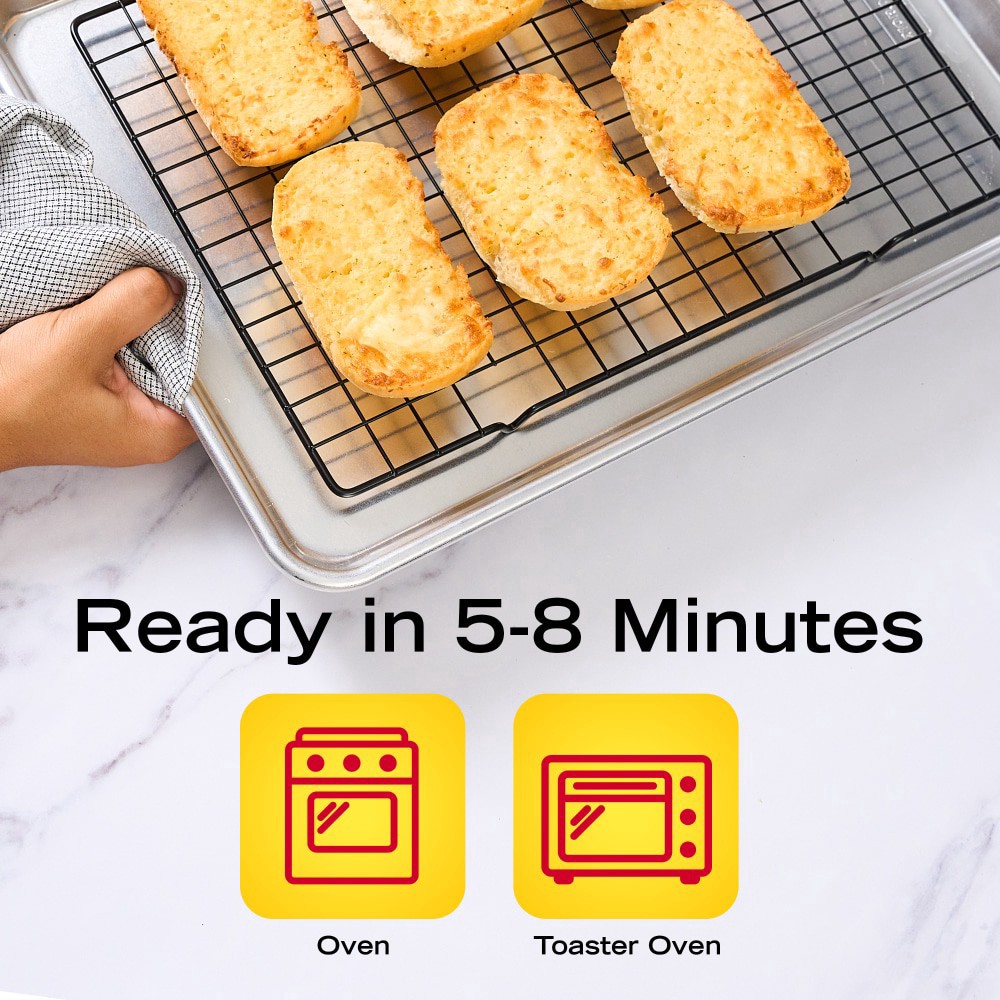 slide 3 of 5, New York Ciabatta Rolls With Cheese, 10 oz