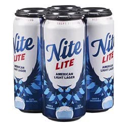 Night Shift Brewing Nite Lite Lager Beer - 4 pk 16 fl oz Cans