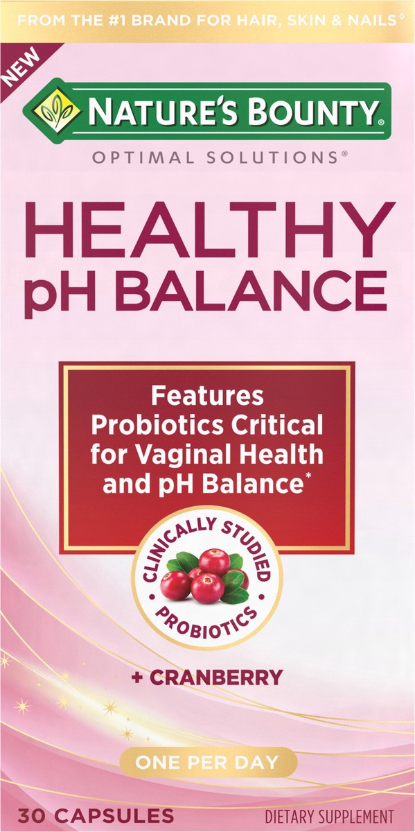 slide 9 of 11, Nature's Bounty Healthy pH Balance Capsules, 30 ct