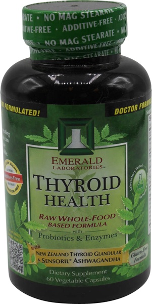 slide 1 of 1, Emerald Thyroid Health Capsules, 60 ct