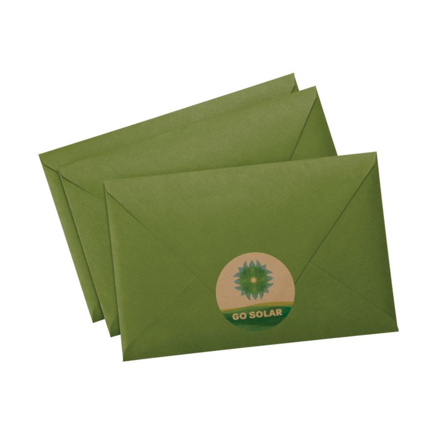 slide 10 of 10, Avery Round Print-to-The-Edge Labels, 2 1/2" Dia., Brown Kraft, 225 ct