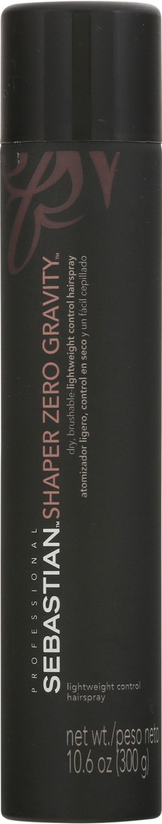 slide 6 of 9, Sebastian Professional Hair Spray, Lightweight Control, Shaper Zero Gravity, 10.6 oz