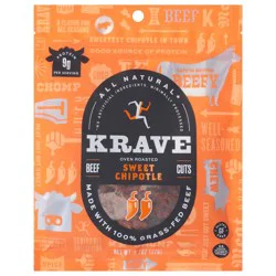 Krave Oven Roasted Sweet Chipotle Beef Cuts 2.7 oz