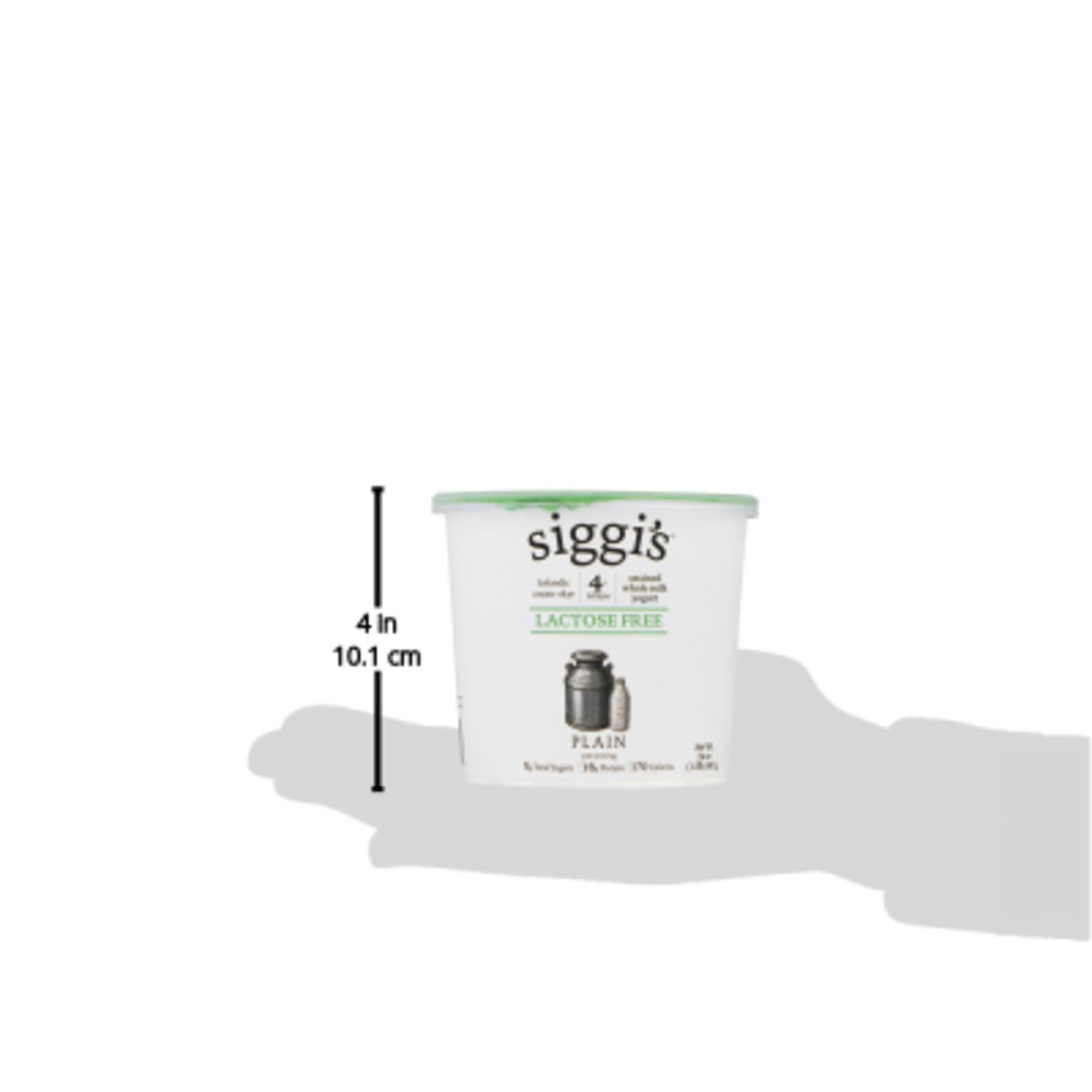 slide 2 of 11, Siggi's Lactose Free Plain Yogurt, 24 oz