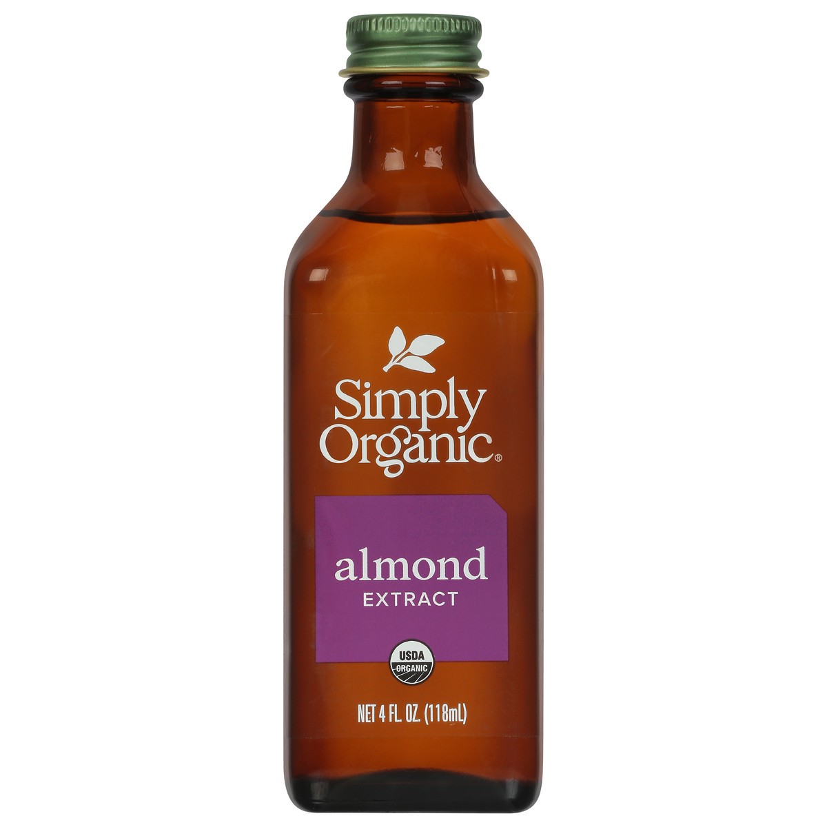 slide 1 of 1, Simply Organic Almond Extract, 4 fl oz