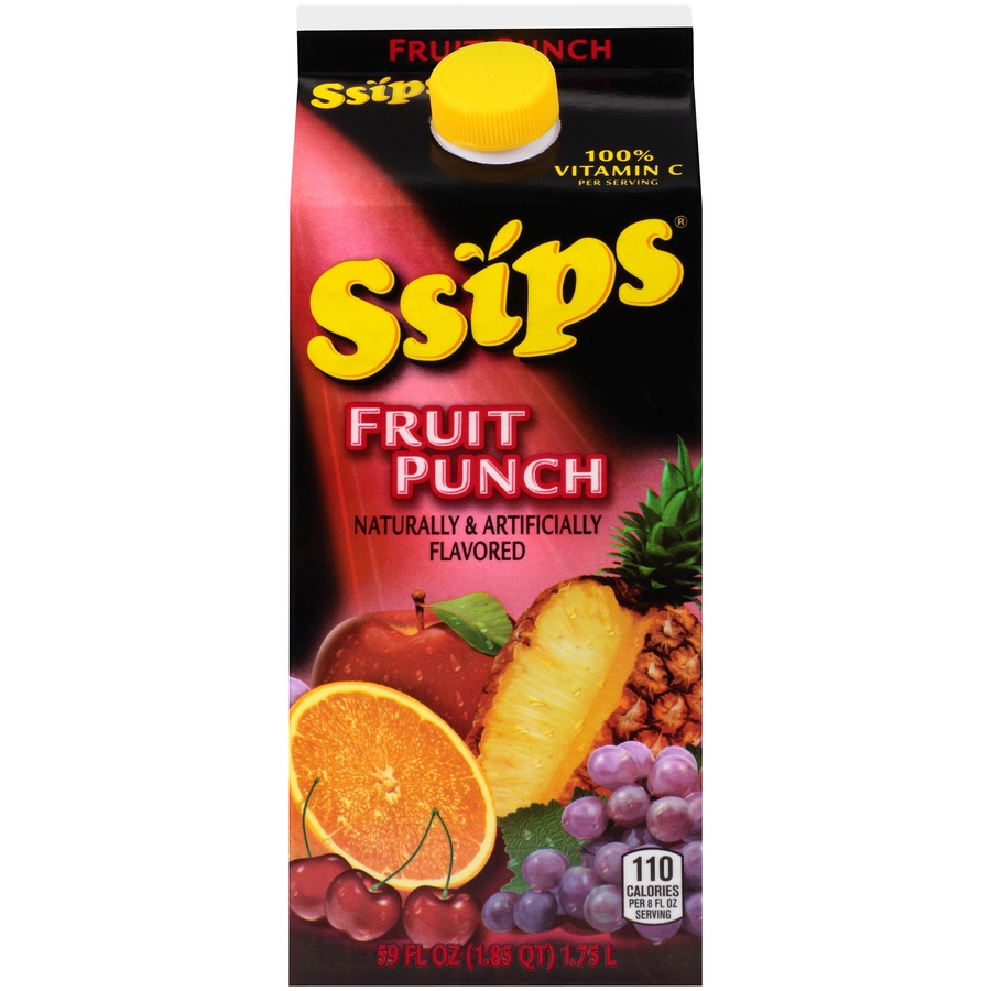 slide 1 of 8, Ssips Fruit Punch - 59 fl oz, 59 fl oz