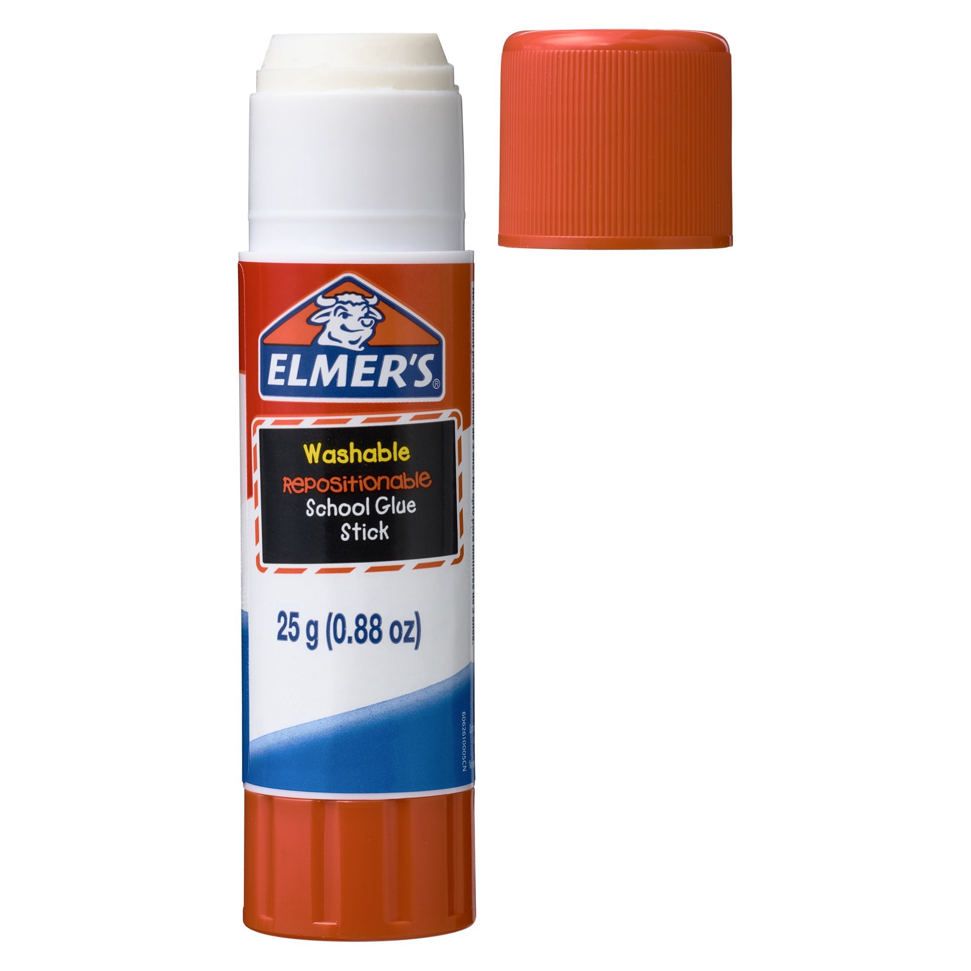 slide 2 of 3, Elmer's Elmer's Washable Repositionable School Glue Stick, 25 gram
