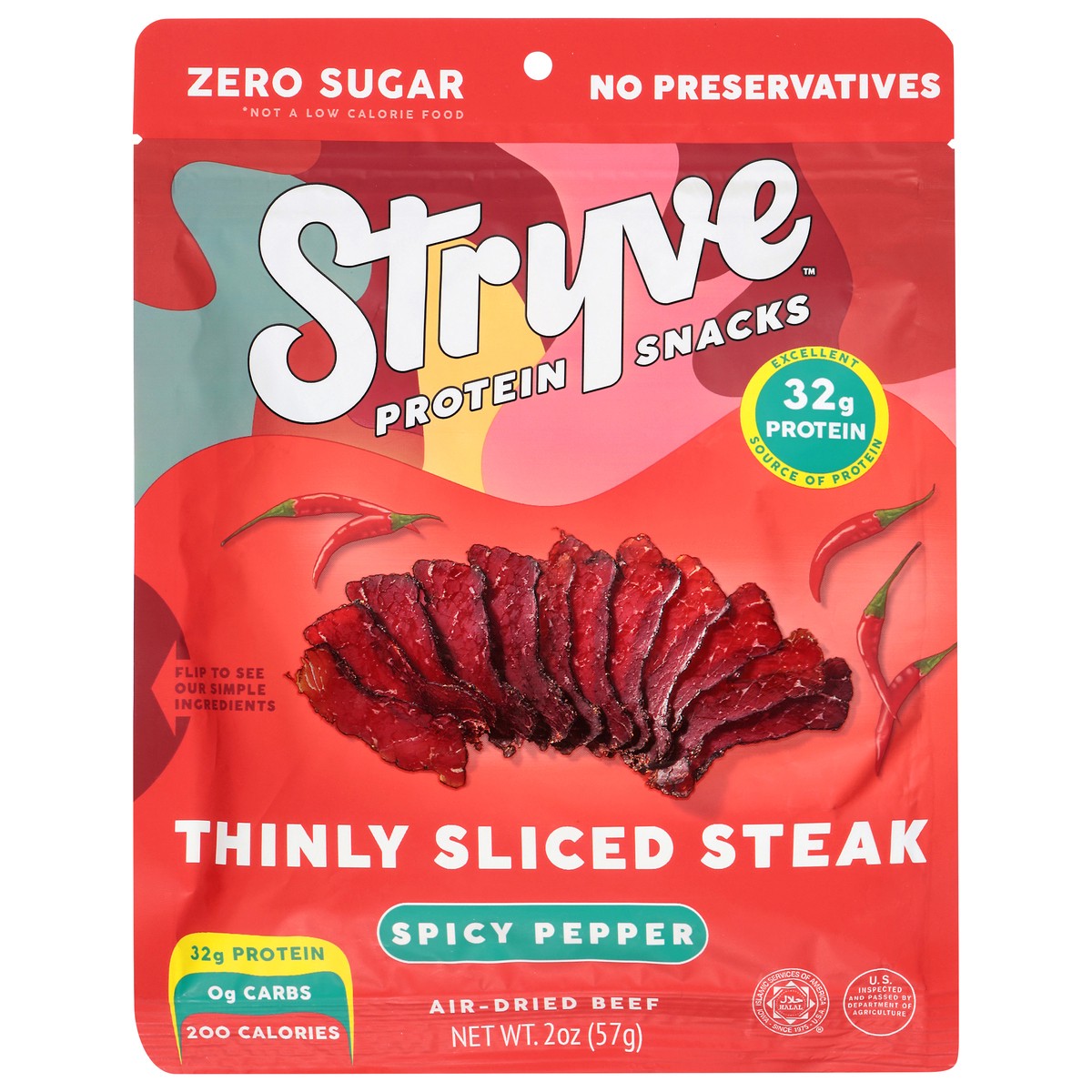 slide 4 of 4, Stryve Biltong Snacks, 2 oz