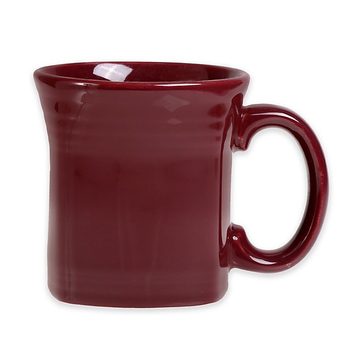 slide 1 of 1, Fiesta Square Mug - Claret, 1 ct