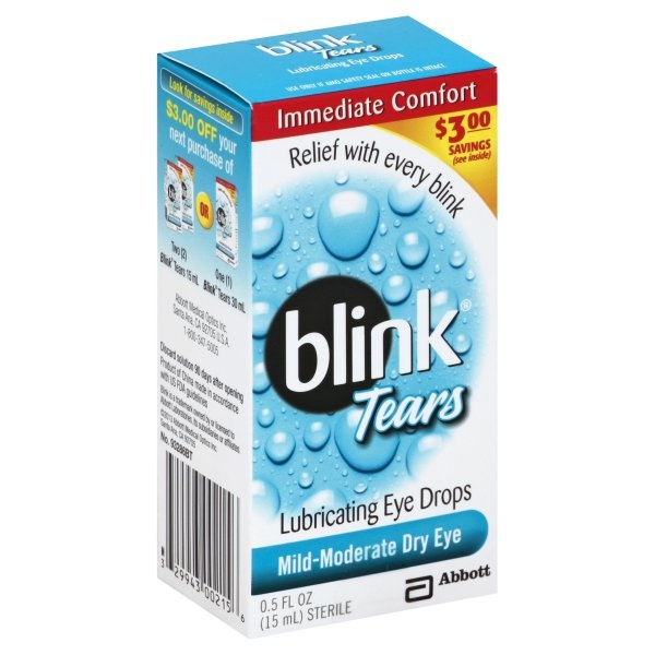 Blink Lubricating Eye Drops 0.5 fl oz Shipt