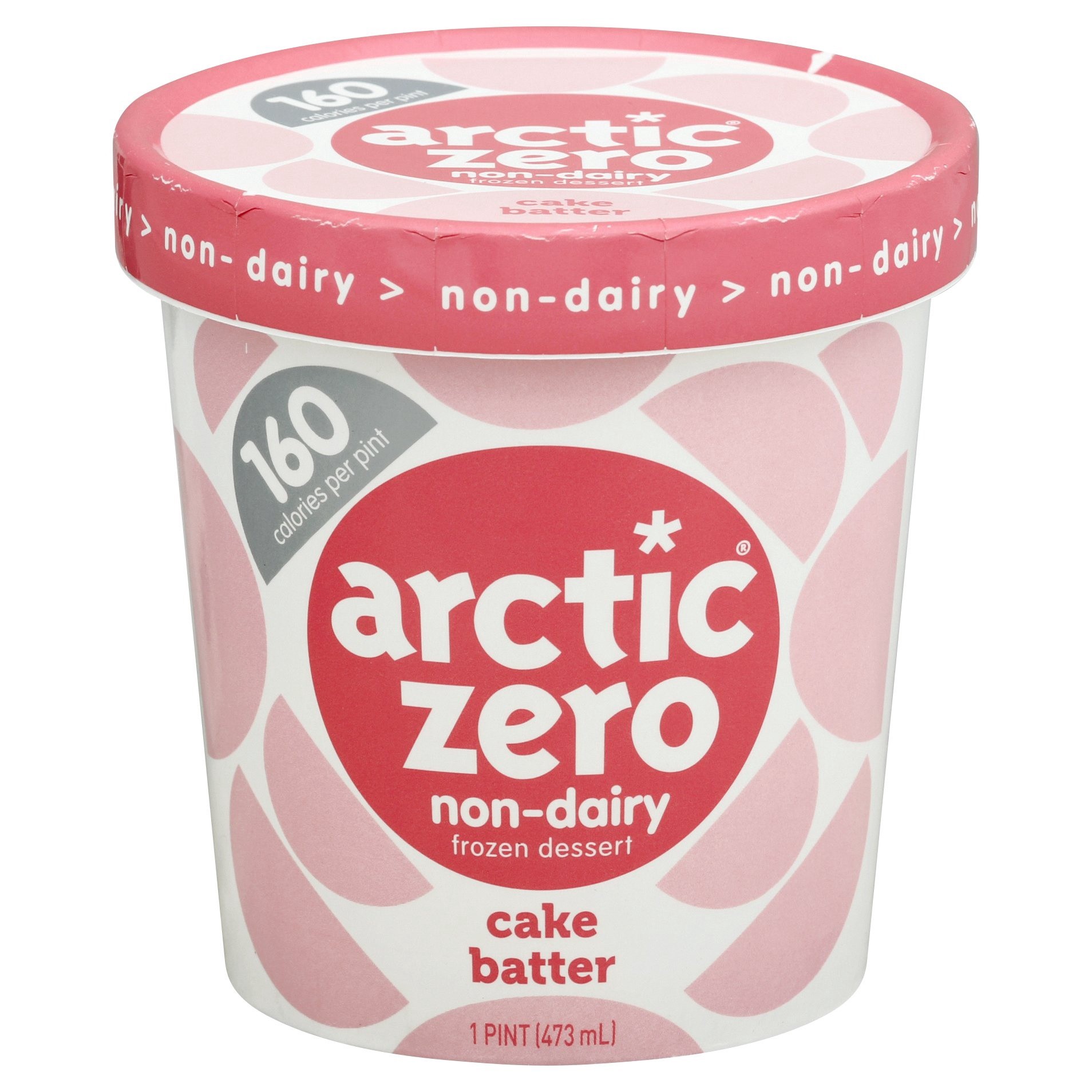 slide 1 of 1, Arctic Zero Frozen Treats Cake Batter, 1 pint