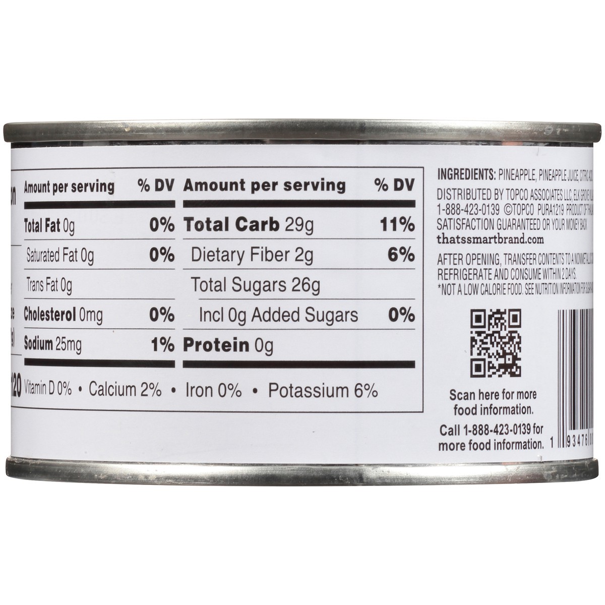 slide 8 of 9, That's Smart! Pineapple Tidbits In Pineapple Juice, 8 oz