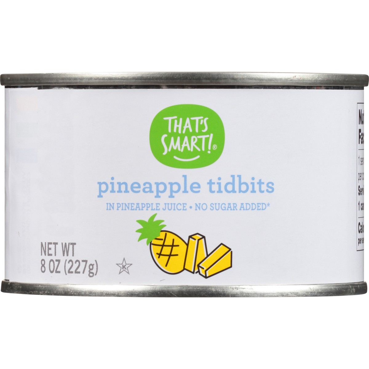 slide 6 of 9, That's Smart! Pineapple Tidbits In Pineapple Juice, 8 oz