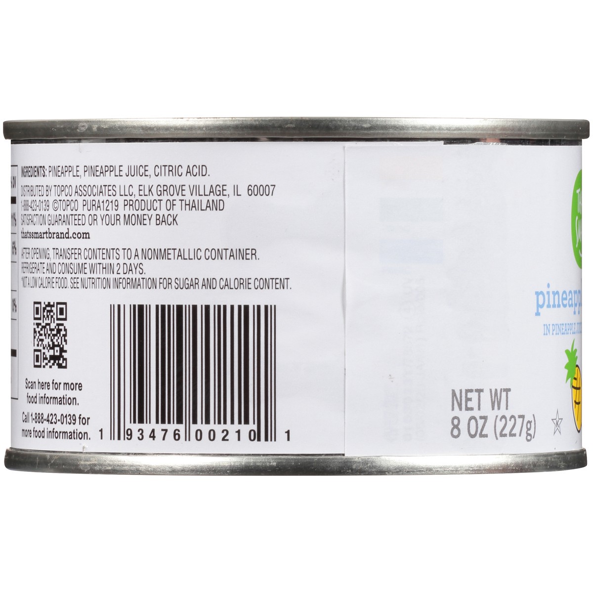 slide 2 of 9, That's Smart! Pineapple Tidbits In Pineapple Juice, 8 oz