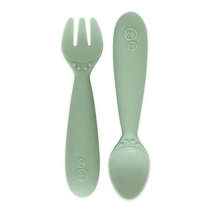 slide 1 of 5, ezpz Mini Utensils, 1 ct