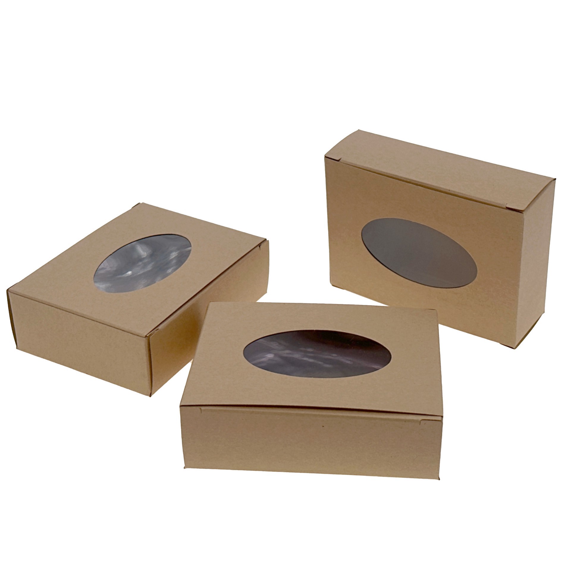 slide 5 of 5, 4" X 3" Rectangular Kraft Boxes, 20ct. By Make Market, 20 ct