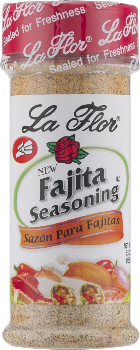 slide 8 of 9, La Flor Fajita Seasoning, 5.5 oz