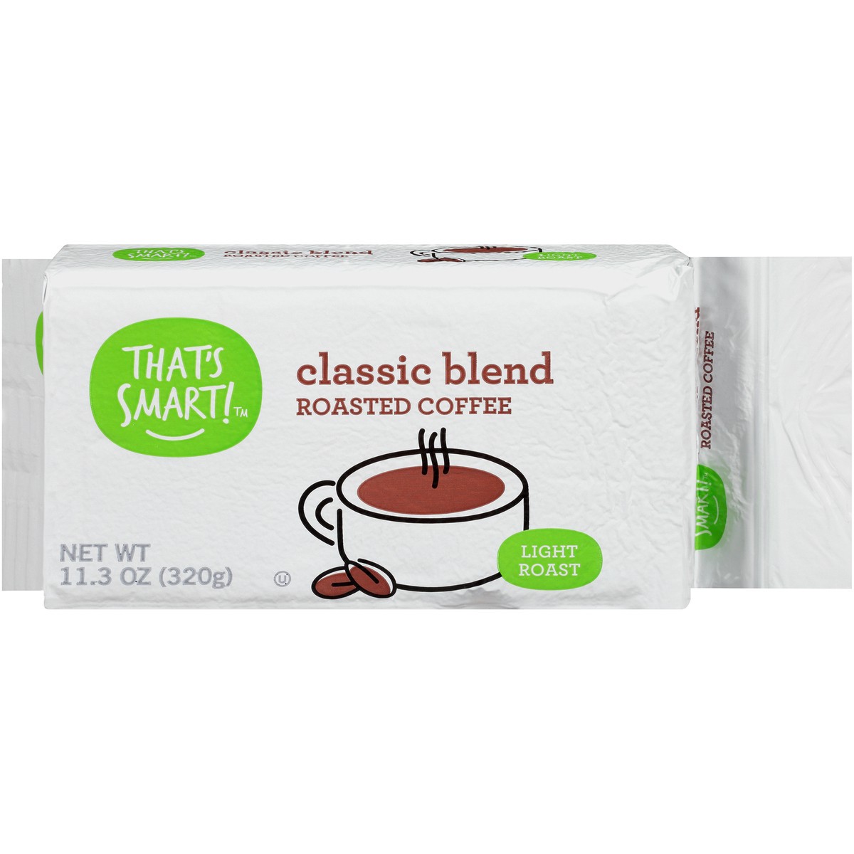 slide 1 of 9, That's Smart! Light Roast Classic Blend 100% Roasted Coffee, 11.3 oz