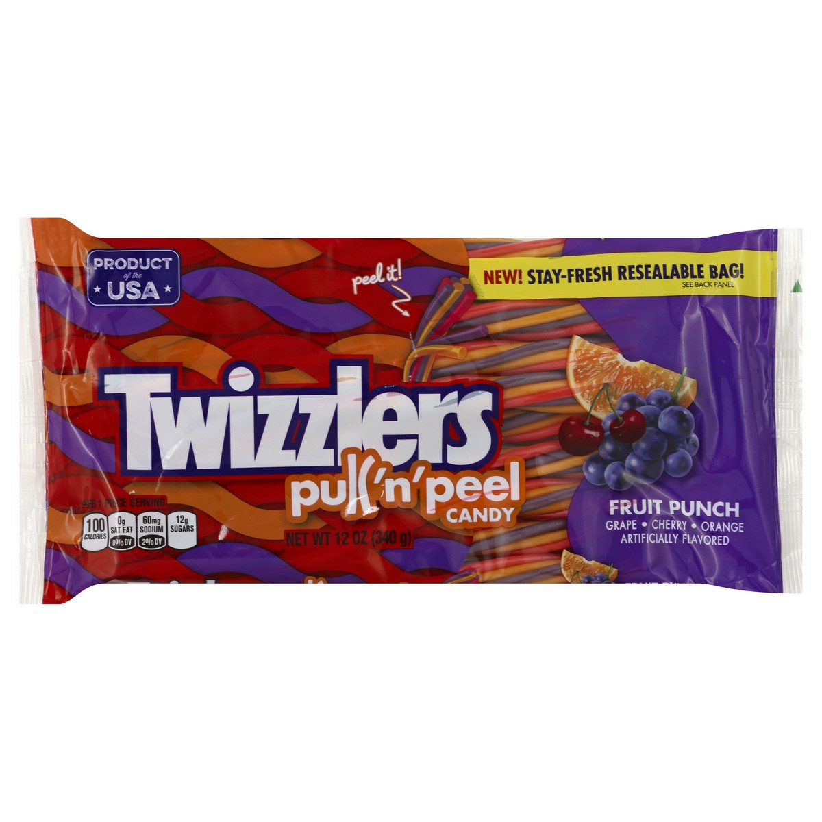 slide 4 of 6, Twizzlers Candy 12 oz, 12 oz