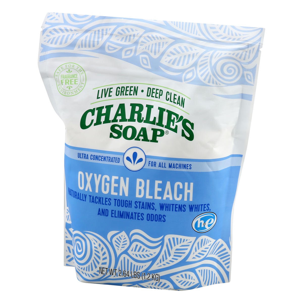 slide 9 of 9, Charlie's Soap Oxygen Bleach 2.64 lb, 2.64 lb