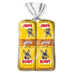 Bunny Bread Old Fashioned, Enriched Sliced White Bread, 20 oz Loaf