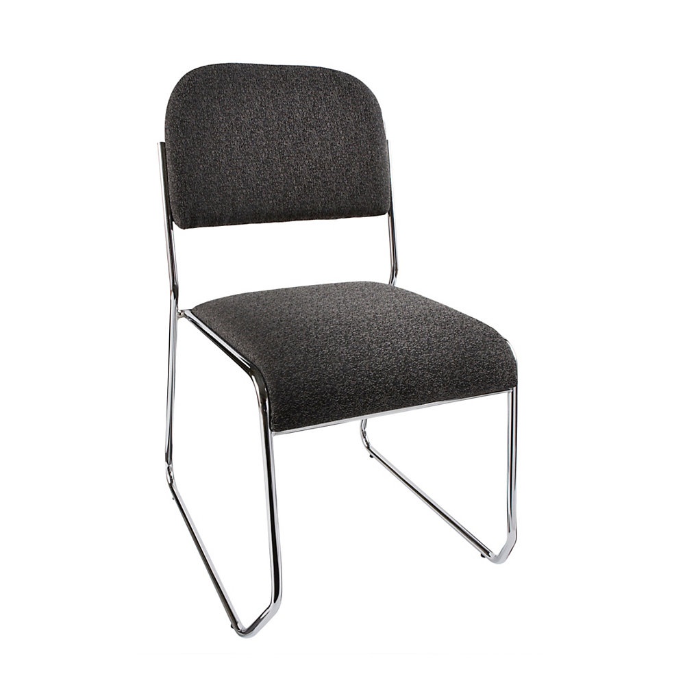 slide 1 of 1, Realspace Sled-Base Stacking Chair, 1 ct