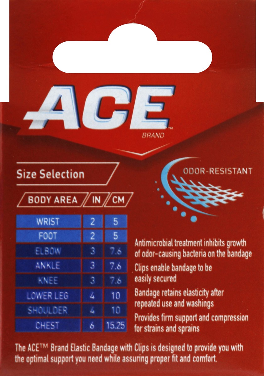 slide 3 of 5, Ace 2in Elastc Bandage, 2 in