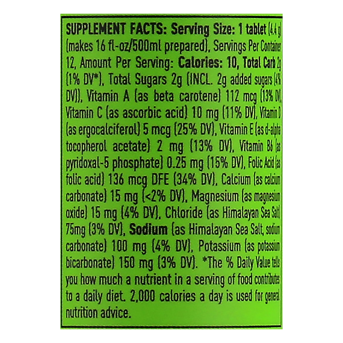 slide 2 of 12, Nuun Hydration Tablets Tangerine Lime Vitamins 12 ea, 12 ct