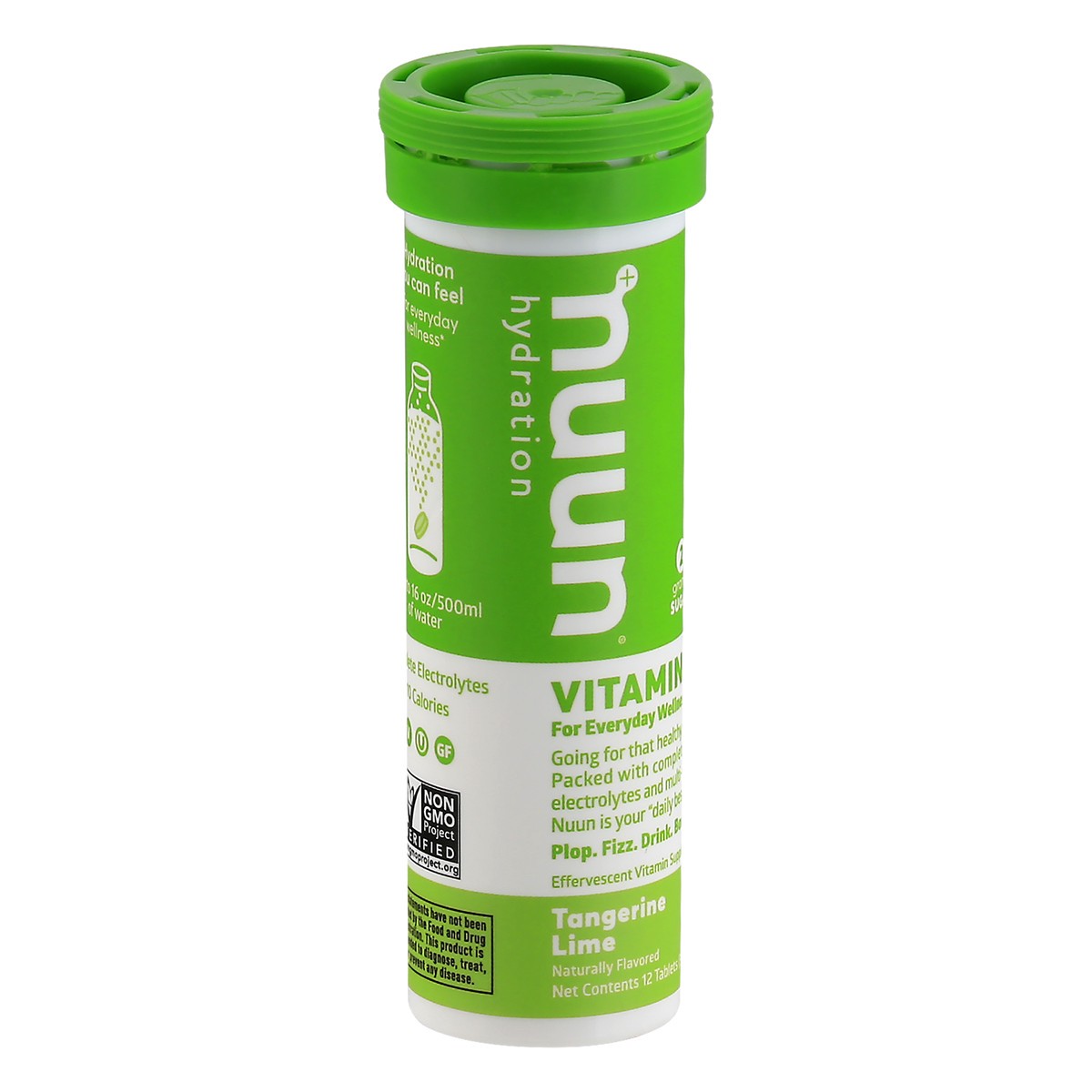 slide 3 of 12, Nuun Hydration Tablets Tangerine Lime Vitamins 12 ea, 12 ct